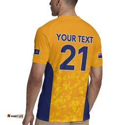 Australian South Australia Lawn Bowls Custom Rugby Jersey Aussie Minimalist Style LT9