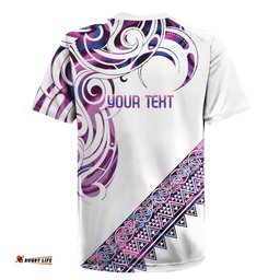 Mawhero Paua shell Kowhaiwhai Taniko Personalised Rugby Jersey Turtle Tattoo Maori Tribal Style LT9