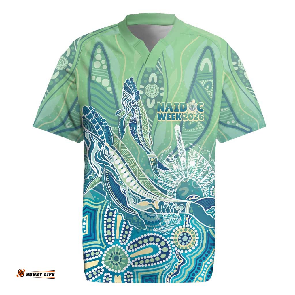 NAIDOC Week - 50 Years Deadly Torres Strait Rugby Jersey Pastel Waves LT7