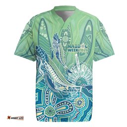 NAIDOC Week - 50 Years Deadly Torres Strait Rugby Jersey Pastel Waves LT7