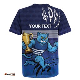 Personalised Geelong Pride Rugby Jersey Claws Out for Glory LT9