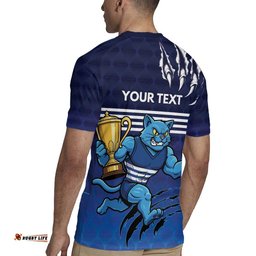 Personalised Geelong Pride Rugby Jersey Claws Out for Glory LT9