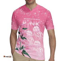 Personalised Pink Boronia of Hope Rugby Jersey Australias Fight Against Breast Cancer LT9
