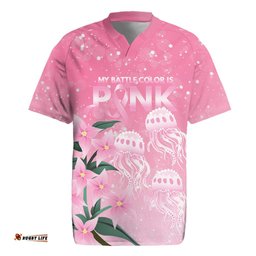 Personalised Pink Boronia of Hope Rugby Jersey Australias Fight Against Breast Cancer LT9