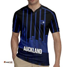 New Zealand Auckland Football Custom Rugby Jersey Go City of Sails Est 2025 LT14