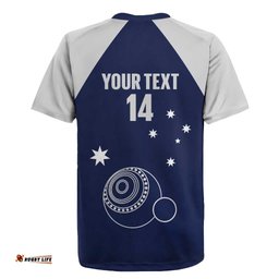 Custom Victoria Bowls Australia Rugby Jersey Go Champions Garden State LT14