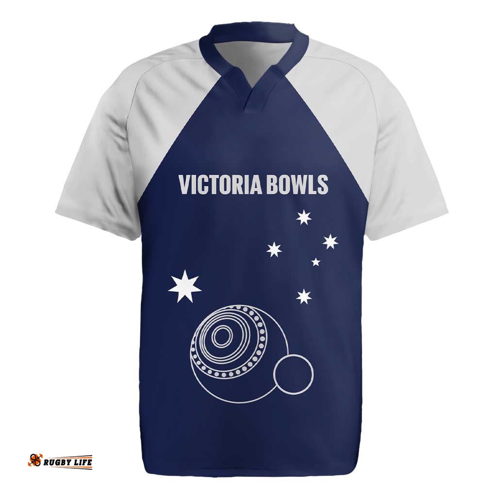 Custom Victoria Bowls Australia Rugby Jersey Go Champions Garden State LT14