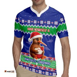New Zealand Christmas Rugby Jersey Have Yourself A Kiwi-tastic Christmas LT05