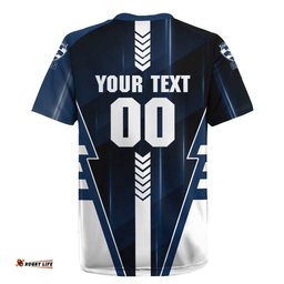 Personalized Geelong Cats Rugby Jersey Modern Geometric Sports Graphic Style TS04