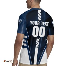 Personalized Geelong Cats Rugby Jersey Modern Geometric Sports Graphic Style TS04