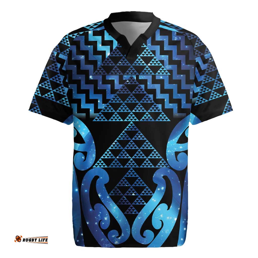 Taniko Motifs Matariki New Zealand Rugby Jersey NZ Niho Taniwha Poutama LT14