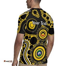 Richmond NAIDOC Week 2026 Personalised Rugby Jersey 50 Years of Deadly Aboriginal Art LT14
