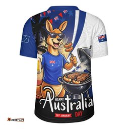 Australia Rugby Jersey Australia Day Kangaroo Summer Fest Celebration