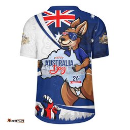Australia Rugby Jersey Australia Day Aussie Kangaroo Pride Holiday