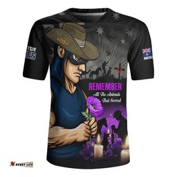 Carlton Rugby Jersey Anzac Day In Memory Of Animals That Served