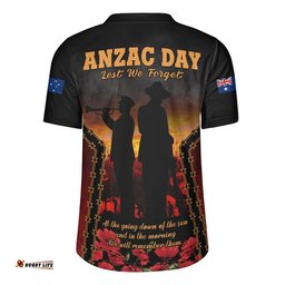 Australia Rugby Jersey Anzac Day Dawn Remembrance Eternal Tribute