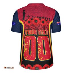 Adelaide Crows Rugby Jersey Lest We Forget In Eternal Honor And Duty