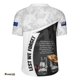 Australia Rugby Jersey Anzac Day Proud Remembrance Of Fallen Heroes