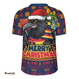 Adelaide Crows Rugby Jersey Festive Holiday Merry Christmas Vibe