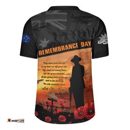 Australia Rugby Jersey Remembrance Day Australia Honour The Fallen