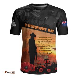 Australia Rugby Jersey Remembrance Day Australia Honour The Fallen