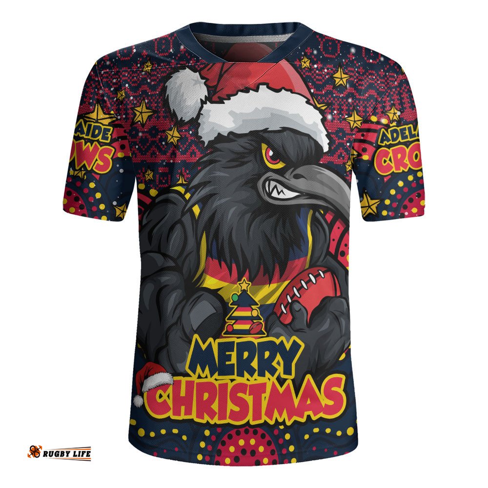 Adelaide Crows Rugby Jersey Ugly Christmas Knit Patterns Vintage Jersey