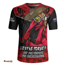 Essendon Rugby Jersey ANZAC Day Not For Victory For Remembrance