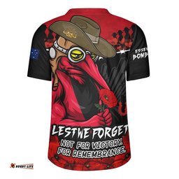 Essendon Rugby Jersey ANZAC Day Not For Victory For Remembrance
