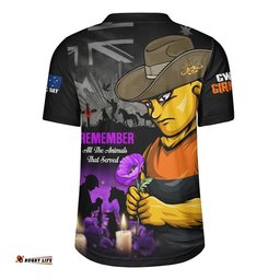 GWS GIANTS Rugby Jersey Anzac Day In Memory Of Animals That Served