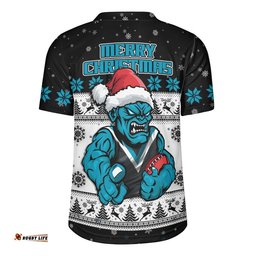 Port Adelaide Rugby Jersey Special Ugly Christmas Holiday Footy Fans