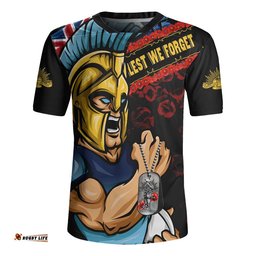 Gold Coast Titans Rugby Jersey Anzac Remembrance Of The Fallen