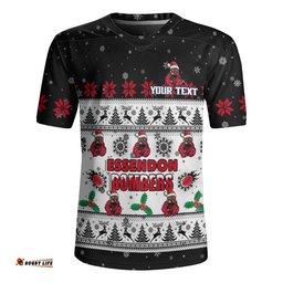 Essendon Rugby Jersey Special Ugly Christmas Holiday Footy Fans