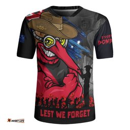 Essendon Rugby Jersey ANZAC Inspired Football Fan Memorial Design