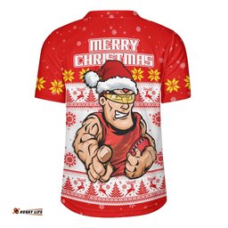 Gold Coast SUNS Rugby Jersey Special Ugly Christmas Holiday Footy Fans