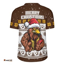 Hawthorn Rugby Jersey Special Ugly Christmas Holiday Footy Fans