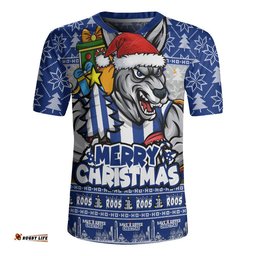 North Melbourne Rugby Jersey Festive Holiday Merry Christmas Vibe
