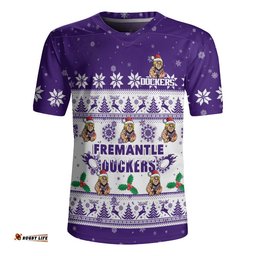 Fremantle Rugby Jersey Special Ugly Christmas Holiday Footy Fans