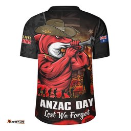 Redcliffe Dolphins Rugby Jersey Anzac Day Rising Dawn Ceremony Lest We Forget Courage