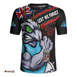 New South Wales Blues Rugby Jersey Anzac Remembrance Of The Fallen