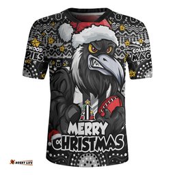 Collingwood Rugby Jersey Ugly Christmas Knit Patterns Vintage Jersey