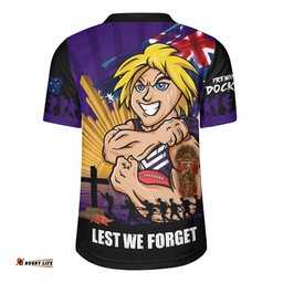 Fremantle Rugby Jersey ANZAC Day Honour And Football Legacy