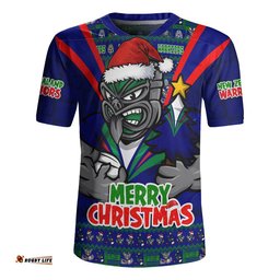 New Zealand Warriors Rugby Jersey Merry Christmas Festive Spirit Edition