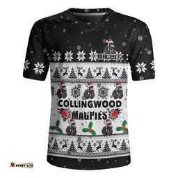 Collingwood Rugby Jersey Special Ugly Christmas Holiday Footy Fans