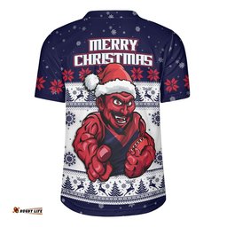 Melbourne Rugby Jersey Special Ugly Christmas Holiday Footy Fans