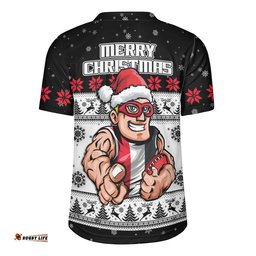 St Kilda Rugby Jersey Special Ugly Christmas Holiday Footy Fans