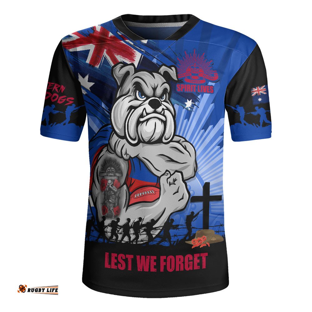Western Bulldogs Rugby Jersey ANZAC Day Honour And Football Legacy