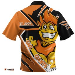GWS GIANTS Battlefield Glory Gear Zip Polo Shirt