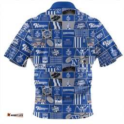 North Melbourne Legacy Of The Pride Comic Style Zip Polo Shirt