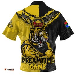 Richmond Dreamtime Warriors Of Culture Zip Polo Shirt