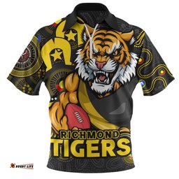 Richmond NAIDOC Spirit Of Country Zip Polo Shirt